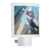 Ghost-Spider Web Slinging Through City Night Light (Right)