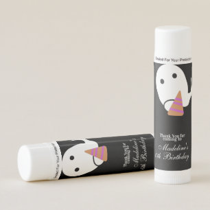 Ghost Spooky Candy Corn Halloween Party Lip Balm