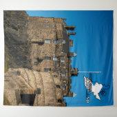Ghost Squad Scotland Edinburgh Castle Tapestry (Front (Horizontal))
