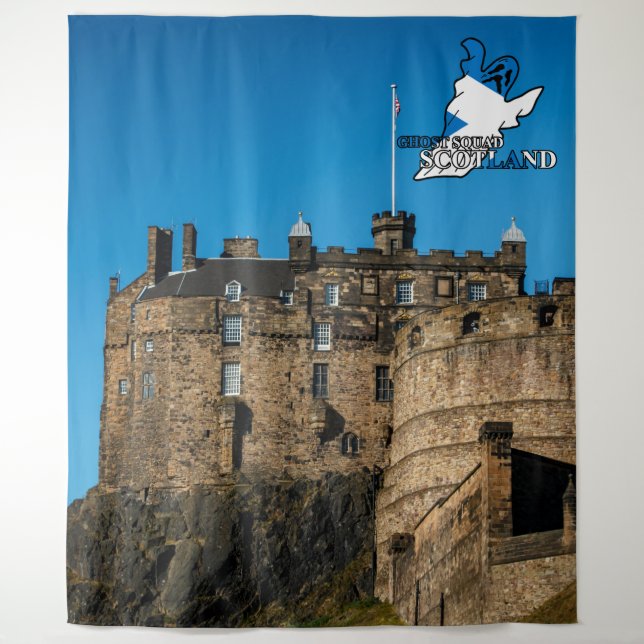 Ghost Squad Scotland Edinburgh Castle Tapestry (Front)