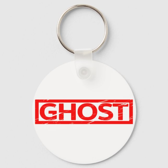 Ghost Stamp Keychain (Front)