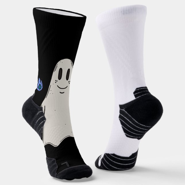 Ghost Steps Socks (Angled)