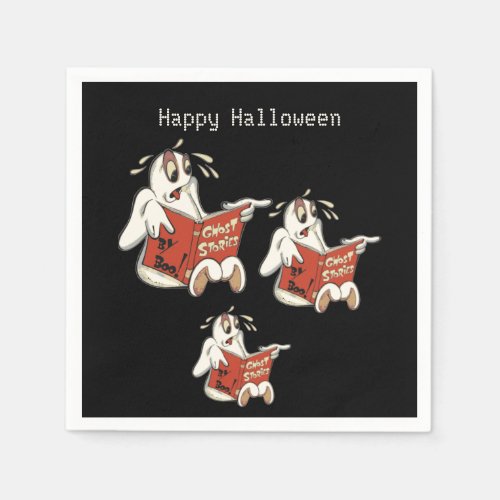 Ghost Stories Halloween Napkins