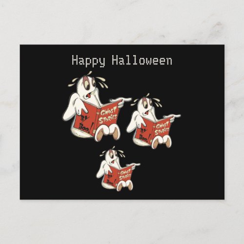 Ghost Stories Halloween Postcard