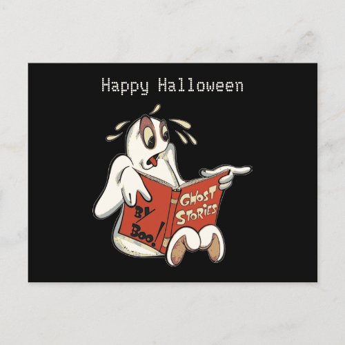 Ghost Stories Halloween Postcard