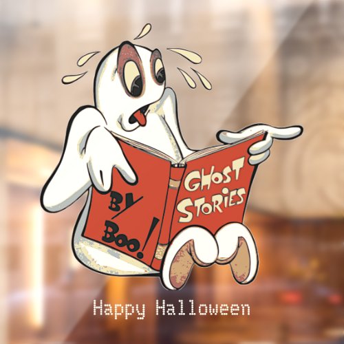 Ghost Stories Halloween Window Cling