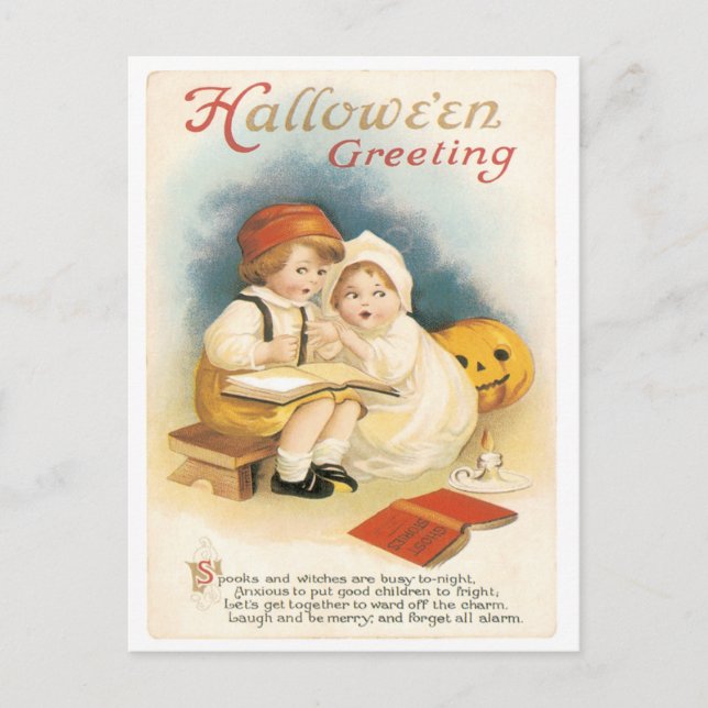 Ghost Stories Vintage Postcard (Front)