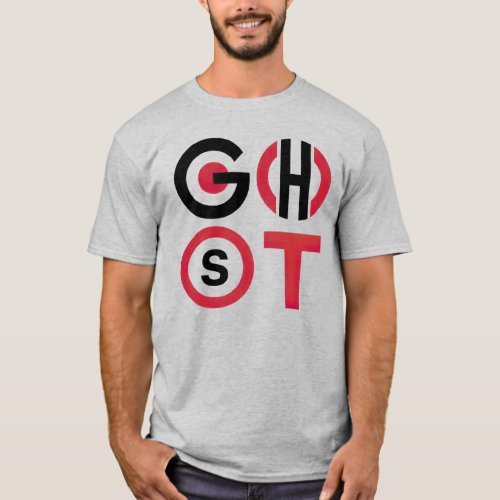 Ghost Text T_Shirt