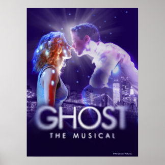 GHOST - The Musical Logo Poster