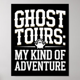Ghost Tour Paranormal Investigation Spooky Adventu Poster