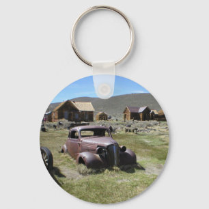 Ghost Town Classic Car Bodie California Keychain