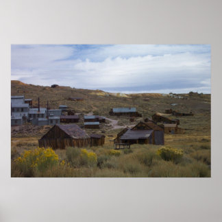 Ghost Town of Bodie Poster