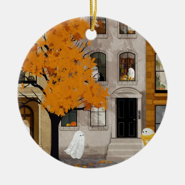 Ghost Town Ornament (Front)
