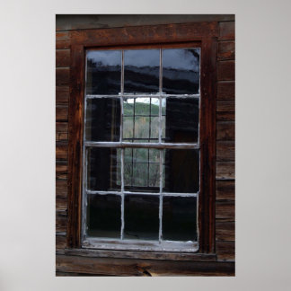 Ghost Town Reflections Poster