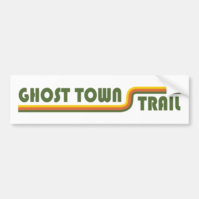 Ghost Town Trail Pennsylvania Bumper Sticker (Front)