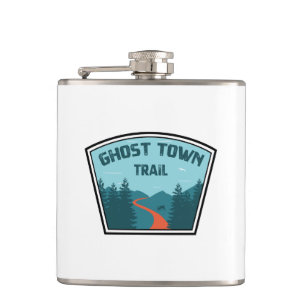 Ghost Town Trail Pennsylvania Flask