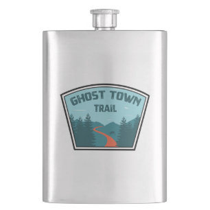 Ghost Town Trail Pennsylvania Flask