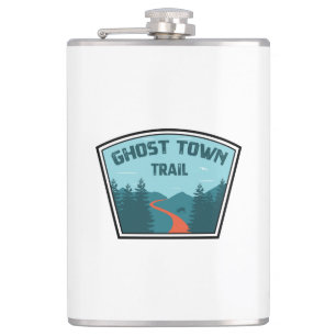 Ghost Town Trail Pennsylvania Flask