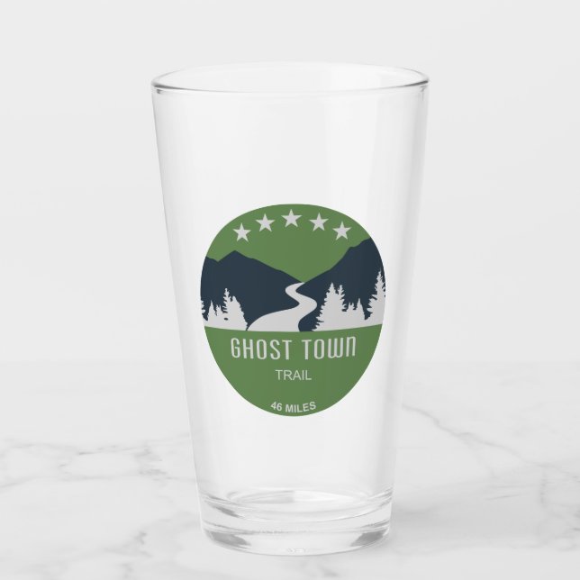 Ghost Town Trail Pennsylvania Glass (Front)