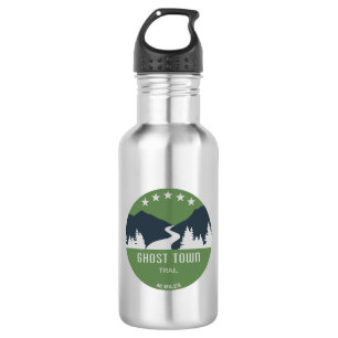 Ghost Town Trail Pennsylvania Stainless Steel Water Bottle