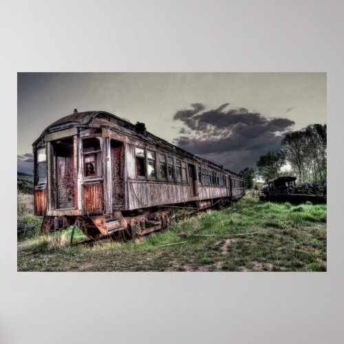 Ghost Town Train _ Montana Poster