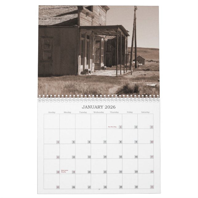 Ghost Towns 2011 Calendar (Jan 2026)