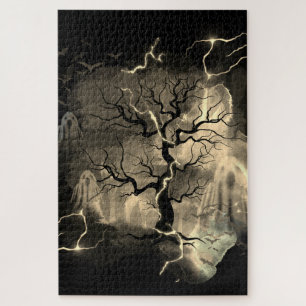 Ghost tree jigsaw puzzle