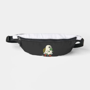 Ghost Turtle Roller Skates Halloween Design_1 Fanny Pack