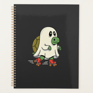 Ghost Turtle Roller Skates Halloween Design_1 Planner