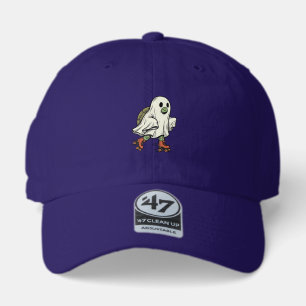 Ghost Turtle Roller Skating Vintage Halloween Desi 47 Brand Hat