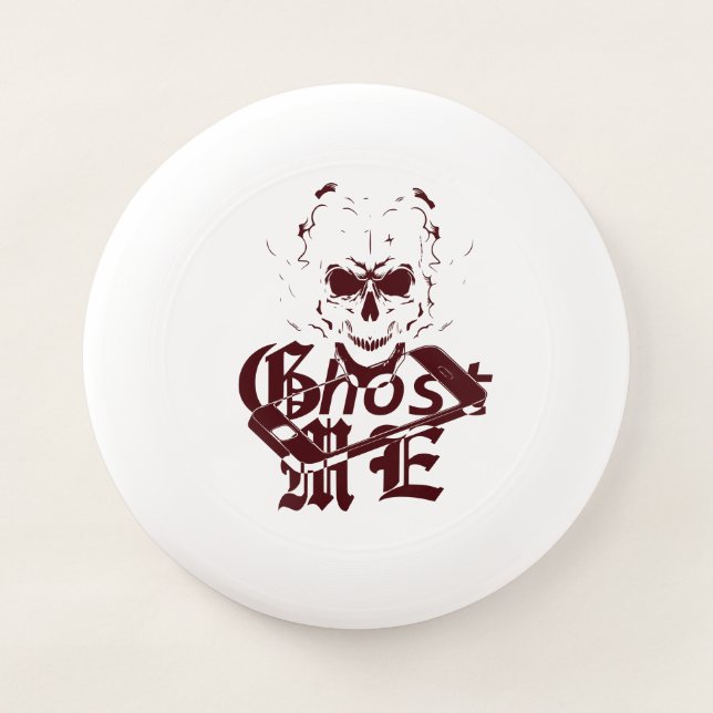 ghost Wham-O frisbee (Front)