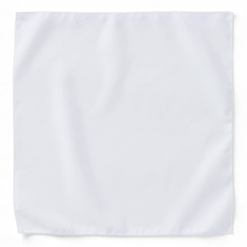 Ghost White Solid Color Bandana