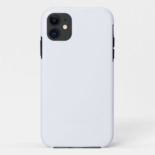 Ghost White Solid Color iPhone 11 Case