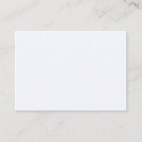 Ghost White Solid Color Enclosure Card