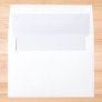 Ghost White Solid Color Envelope Liner