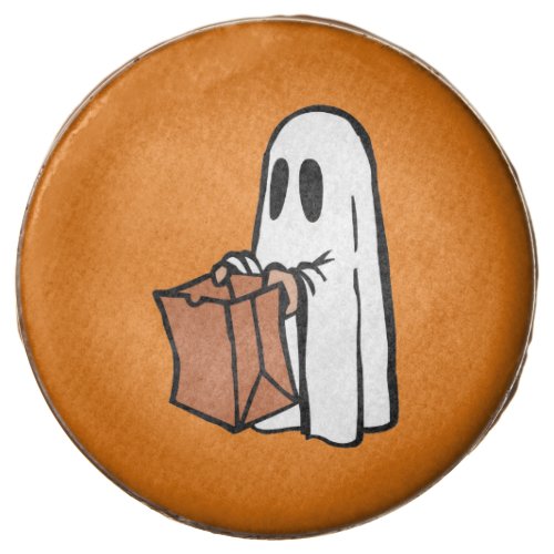 Ghost with Bag Trick or Treating Brownie Chocolate Covered Oreo