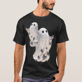 Ghost with little butterflies Halloween T-Shirt