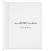 Ghost wolf howling 90th birthday card (Inside (Right))