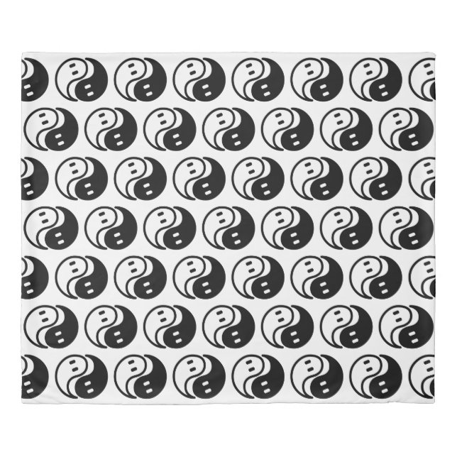 Ghost Yin Yang Duvet Cover (Front)