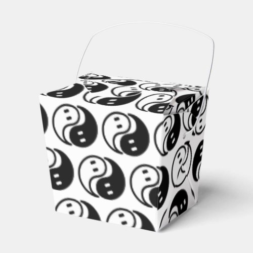 Ghost Yin Yang Favor Boxes