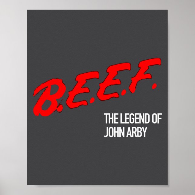 Ghostbeef - Legends  Poster (Front)