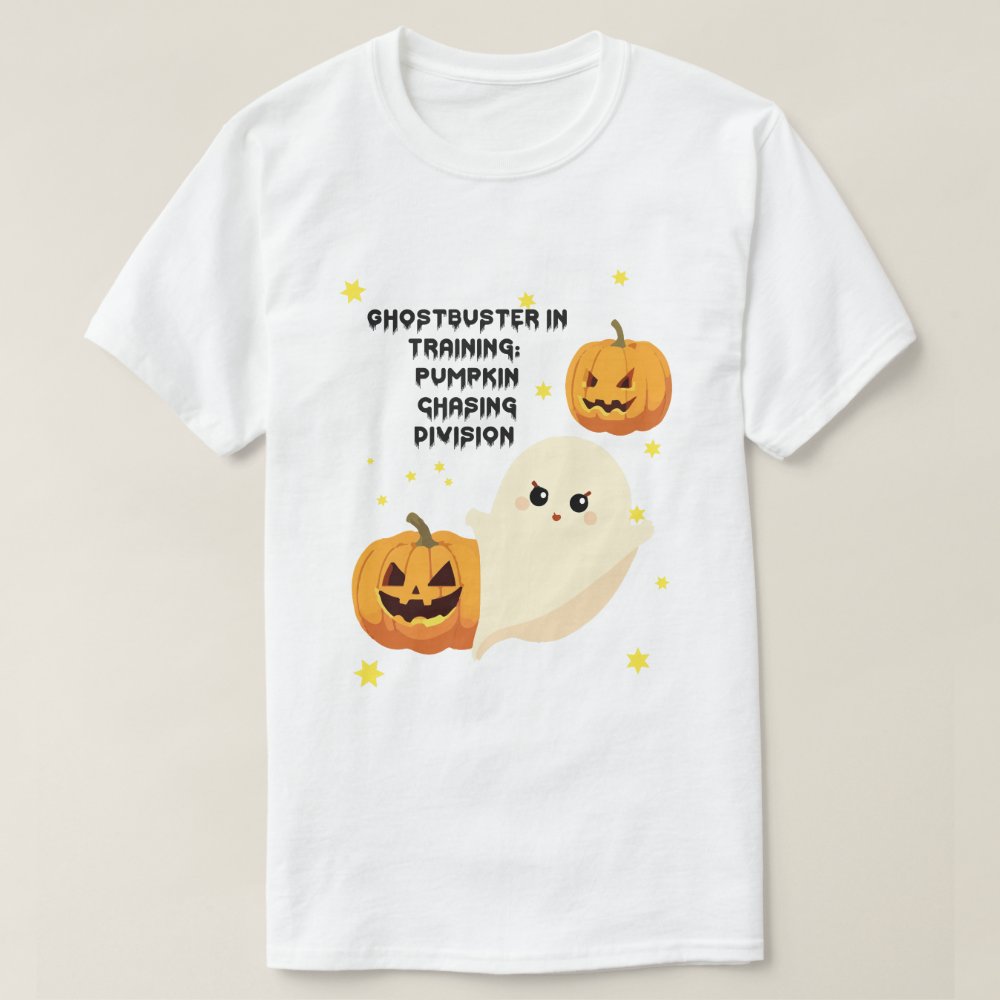Discover Ghostbuster Pumpkin Chase Division T-Shirt