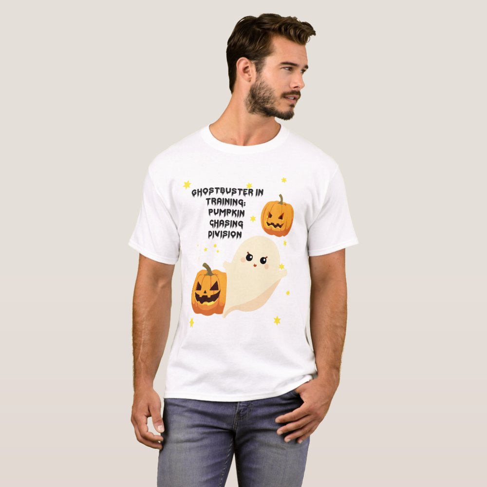 Discover Ghostbuster Pumpkin Chase Division T-Shirt
