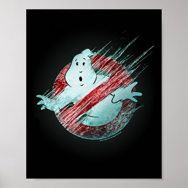 Ghostbusters Afterlife Vintage Frozen Ghost Dge  Poster (Front)