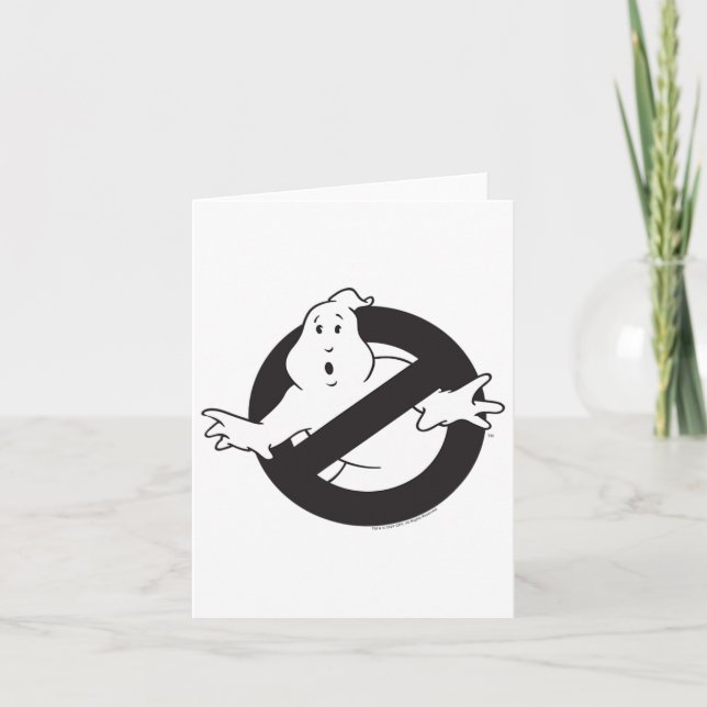 Ghostbusters Frozen Empire Black No Ghost Logo  Card (Front)