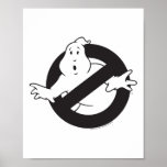 Ghostbusters Frozen Empire Black No Ghost Logo  Poster