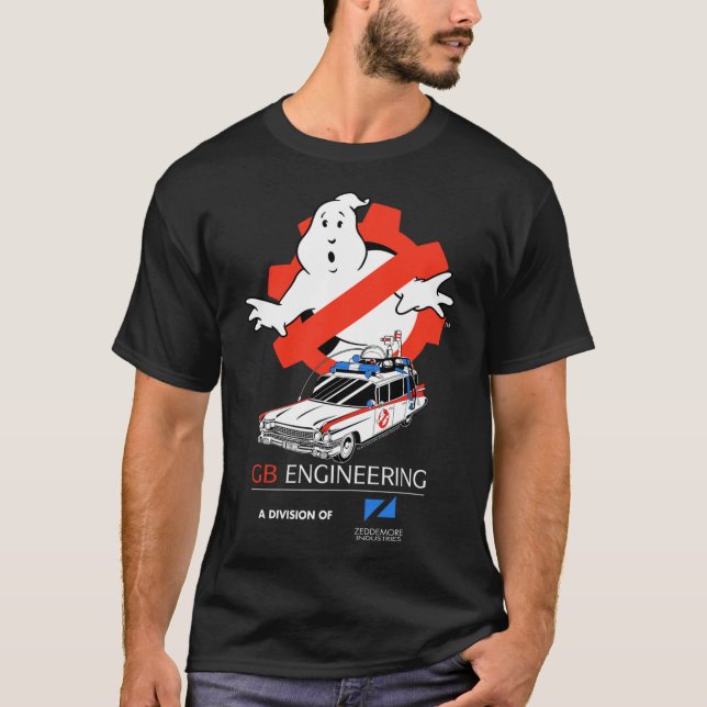 Ghostbusters Frozen Empire Engineering Gear No Gho T-Shirt (Front)