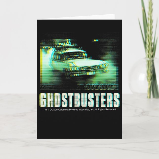 Ghostbusters Halloween Design Ghostbusters Premium Card (Front)
