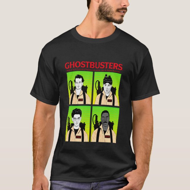 Ghostbusters Halloween Design Venkman Stantz Speng T-Shirt (Front)