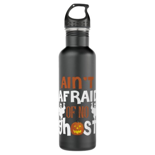 Ghostbusters I Aint Afraid Of No Ghost Stainless Steel Water Bottle
